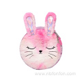 Cartoon rabbit lunch bag Children's lunch bag colorful plush large capacity lunch bag